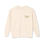 The Slow Burn Reader Club crewneck sweatshirt — ivory