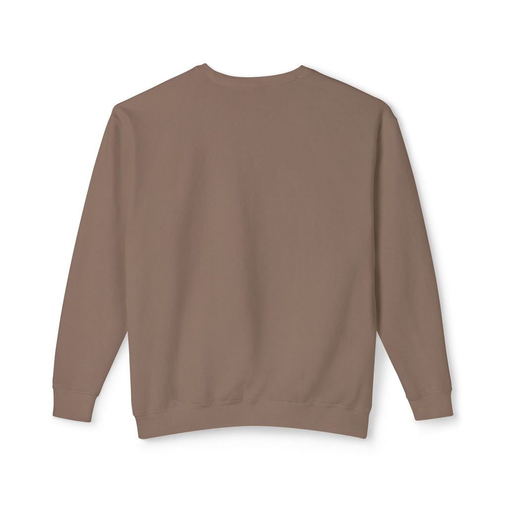 The Slow Burn Reader Club crewneck sweatshirt — espresso