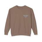 The Slow Burn Reader Club crewneck sweatshirt — espresso