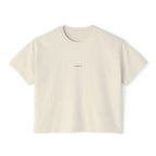cultivé boxy tee — ivory