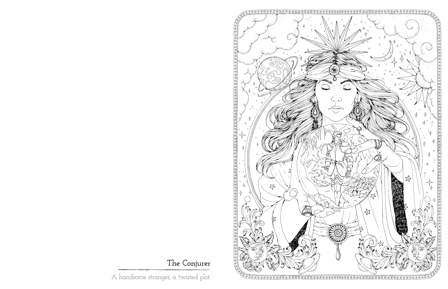 Epic Love: A Romantasy Coloring Book - paperback