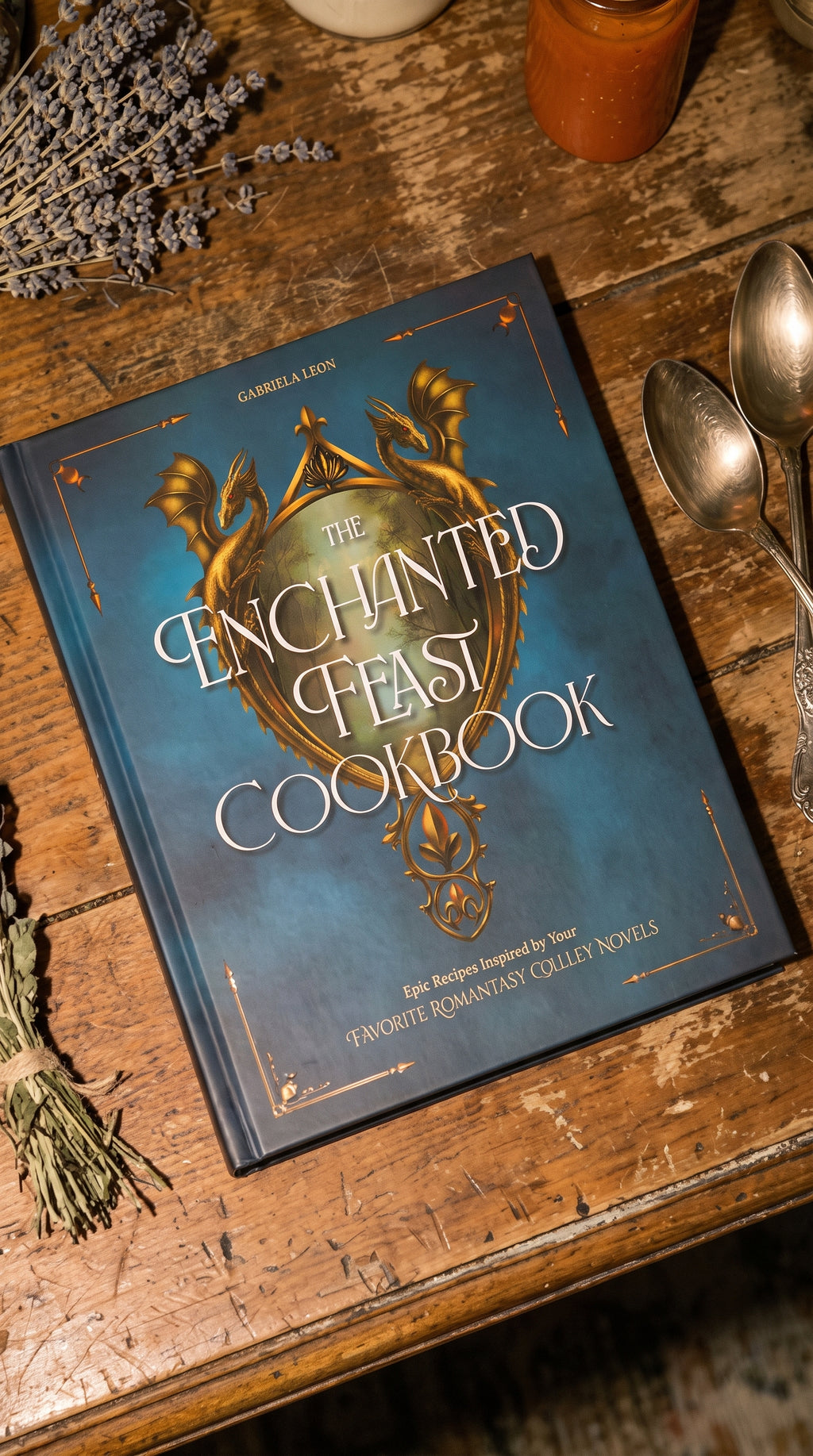 The Enchanted Feast Cookbook: Epic Recipes Inspired by Your Favorite Romantasy Novels - Hardcover