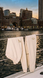 for the long chapters joggers — ivory