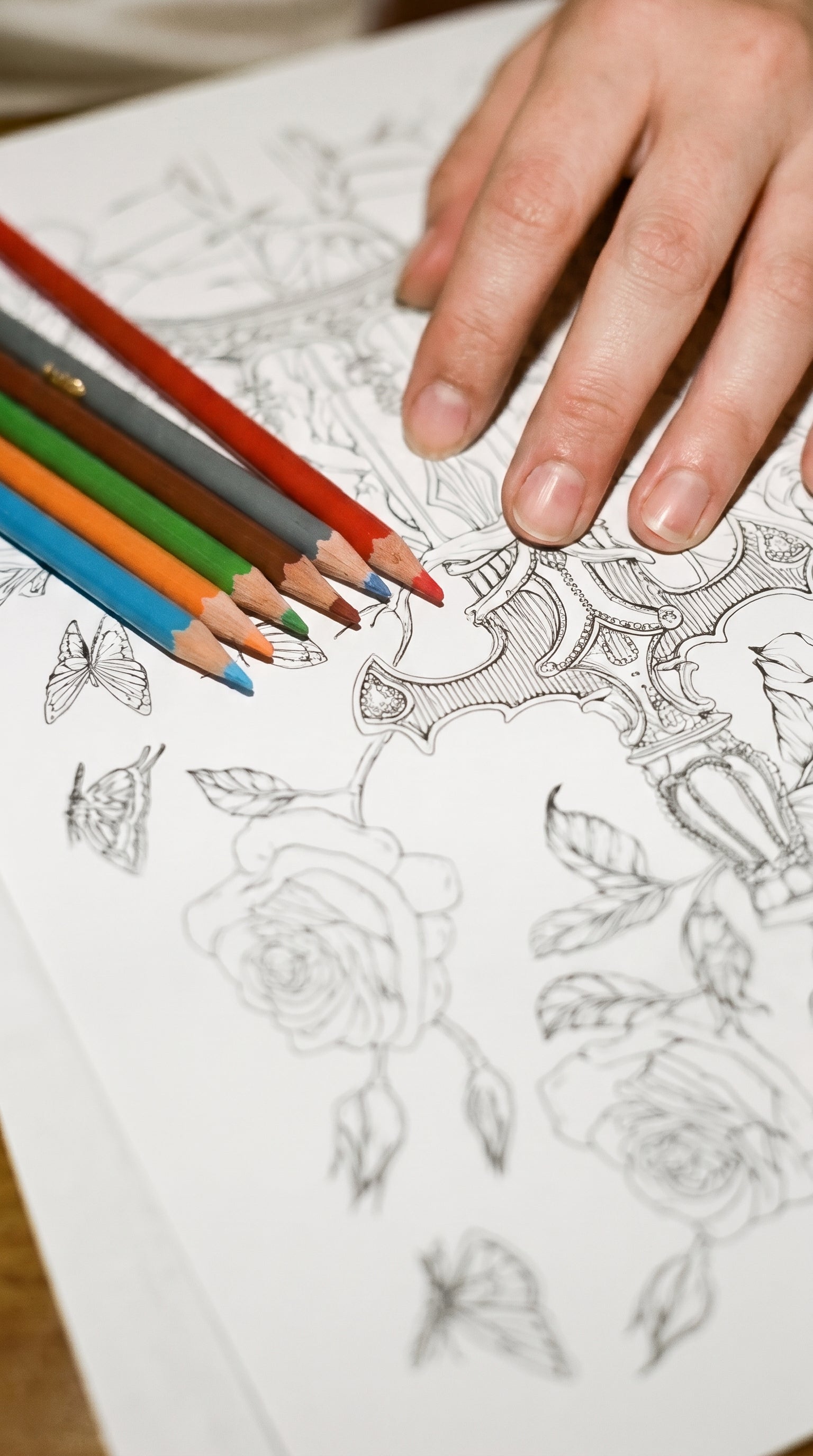 Epic Love: A Romantasy Coloring Book - paperback