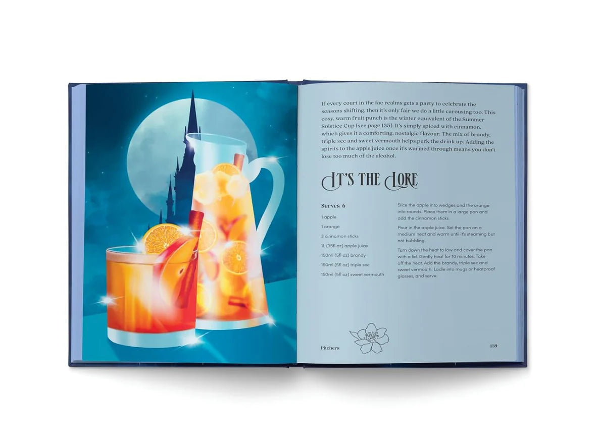 Romantasy Cocktails: 60 Spicy and Sweet Cocktails to Fall for - Hardcover