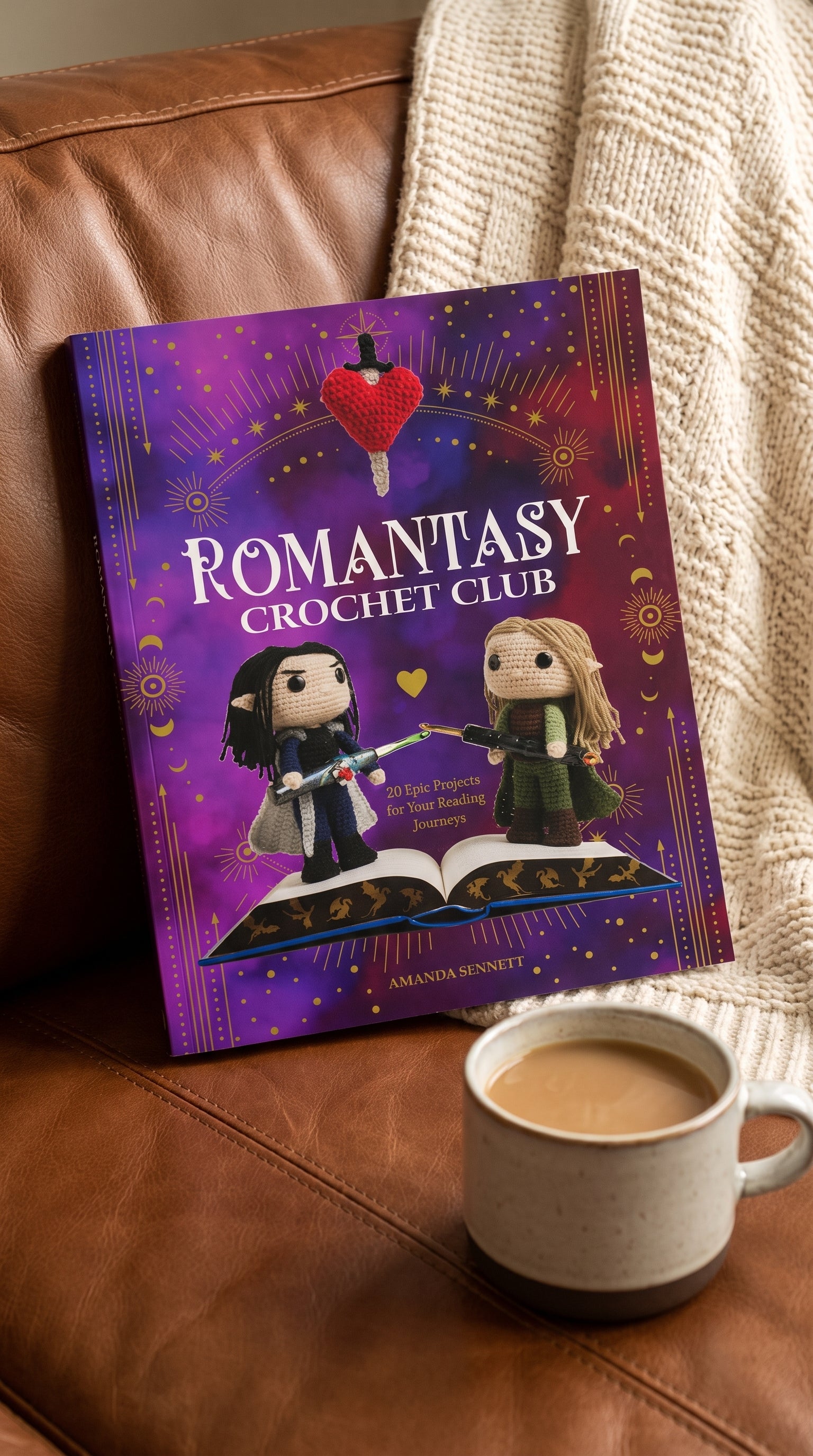 Romantasy Crochet Club: 20 Epic Projects for Your Reading Journeys - Paperback